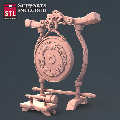 Dungeons & Dragons - STL Miniatures - Monk Set