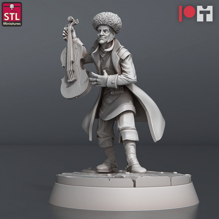 Dungeons & Dragons - STL Miniatures - Music Store Set