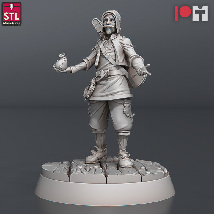 Dungeons & Dragons - STL Miniatures - Music Store Set
