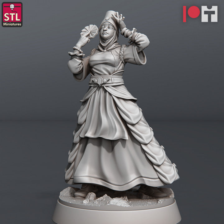 Dungeons & Dragons - STL Miniatures - Nobles Set