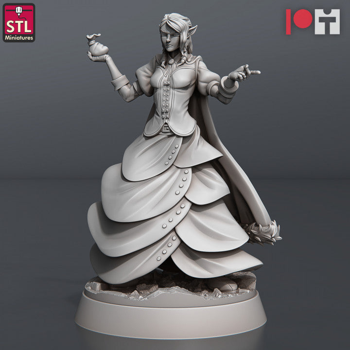 Dungeons & Dragons - STL Miniatures - Nobles Set
