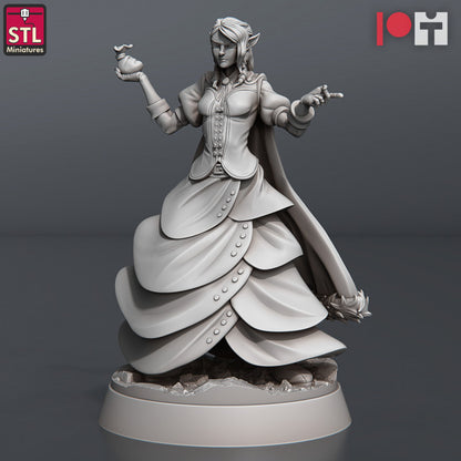 Dungeons & Dragons - STL Miniatures - Nobles Set