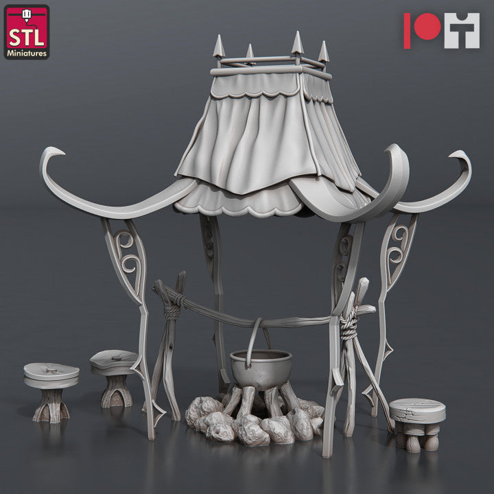 Dungeons & Dragons - STL Miniatures - Nobles Set