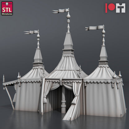 Dungeons & Dragons - STL Miniatures - Nobles Set