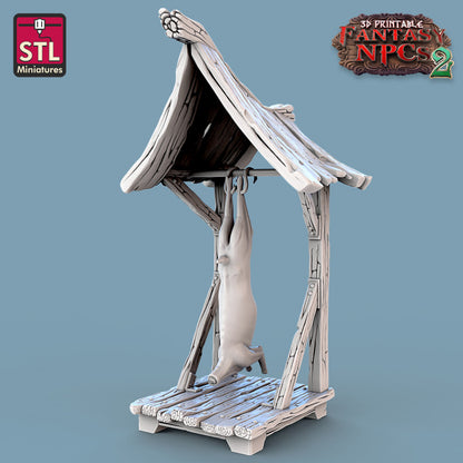 Dungeons & Dragons - STL Miniatures - Orc Butcher Set