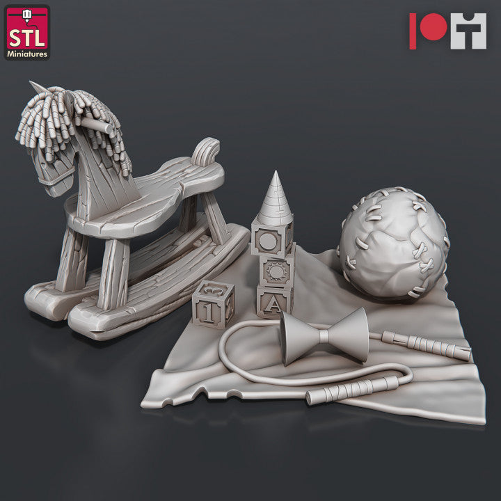 Dungeons & Dragons - STL Miniatures - Orphanage Set