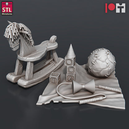 Dungeons & Dragons - STL Miniatures - Orphanage Set