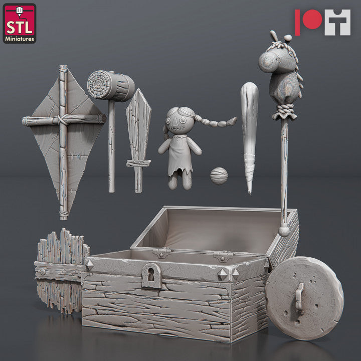 Dungeons & Dragons - STL Miniatures - Orphanage Set