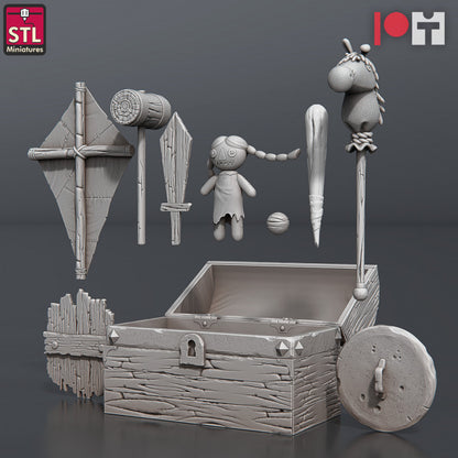 Dungeons & Dragons - STL Miniatures - Orphanage Set