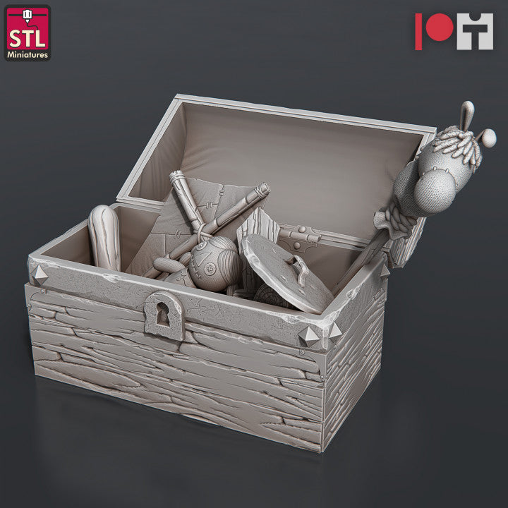 Dungeons & Dragons - STL Miniatures - Orphanage Set