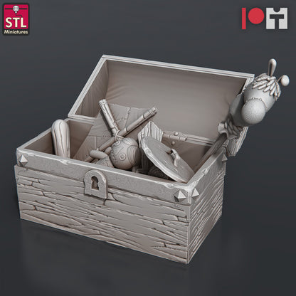 Dungeons & Dragons - STL Miniatures - Orphanage Set