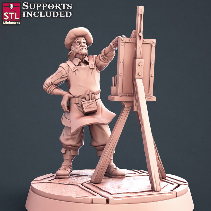 Dungeons & Dragons - STL Miniatures - Painters Set