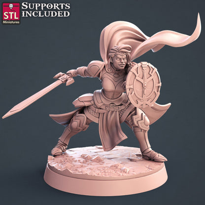 Dungeons & Dragons - STL Miniatures - Paladins Set