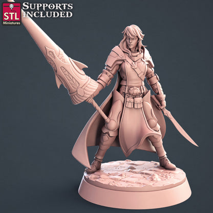 Dungeons & Dragons - STL Miniatures - Paladins Set