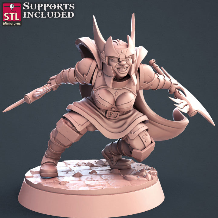 Dungeons & Dragons - STL Miniatures - Paladins Set