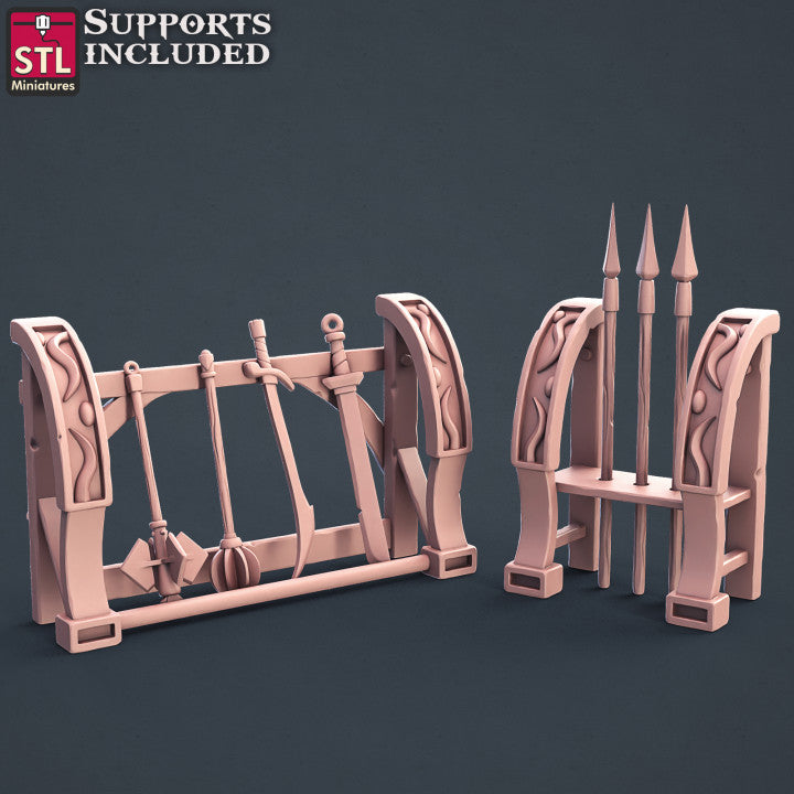 Dungeons & Dragons - STL Miniatures - Paladins Set