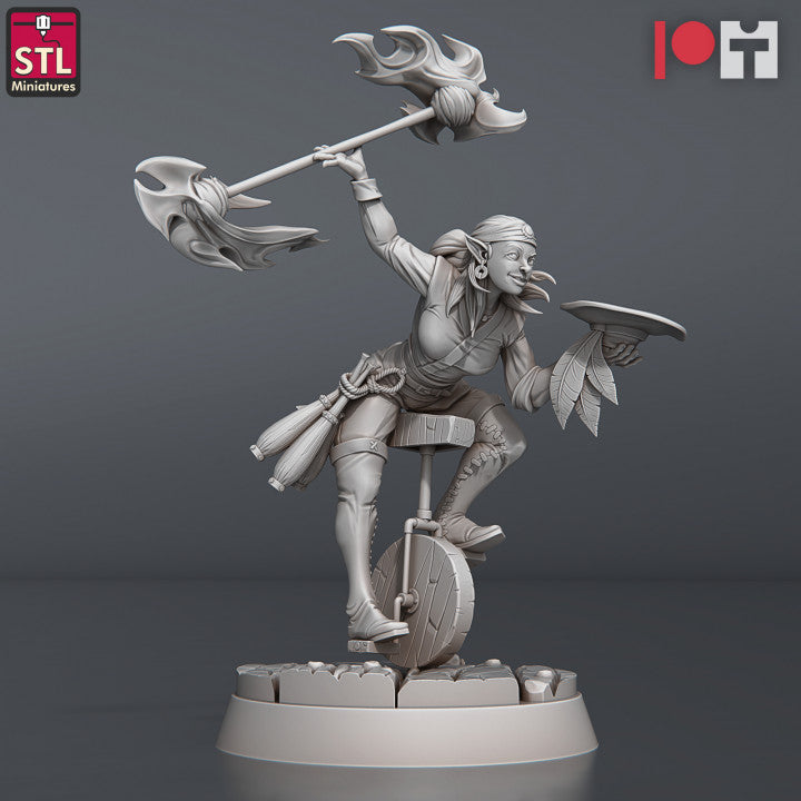 Dungeons & Dragons - STL Miniatures - Carnival Set 2