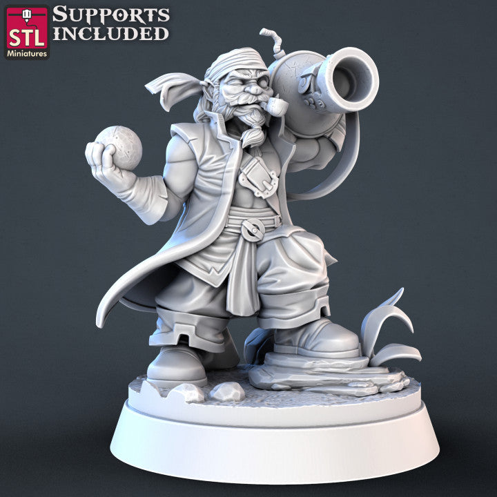 Dungeons & Dragons - STL Miniatures - Pirate Set