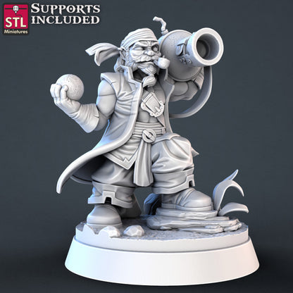 Dungeons & Dragons - STL Miniatures - Pirate Set