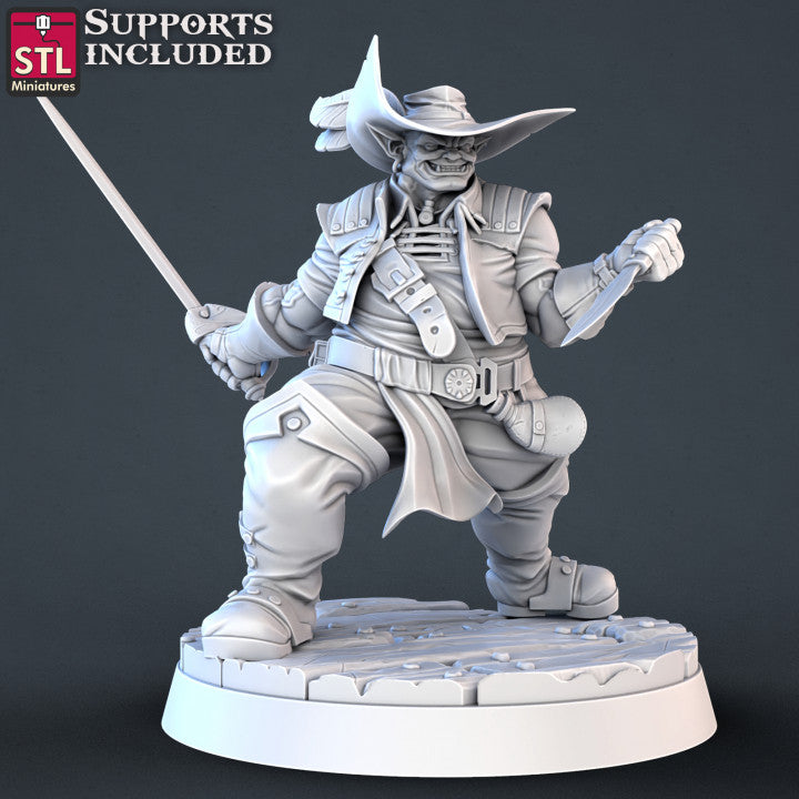 Dungeons & Dragons - STL Miniatures - Pirate Set