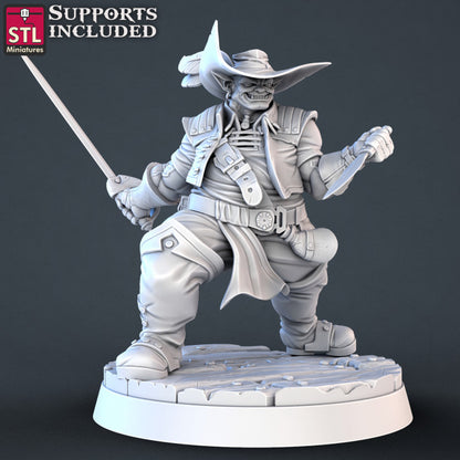 Dungeons & Dragons - STL Miniatures - Pirate Set