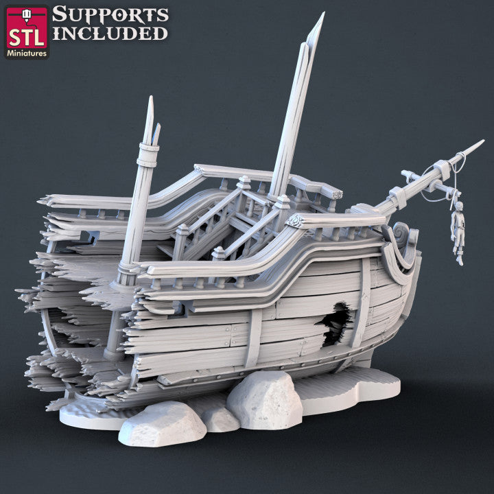 Dungeons & Dragons - STL Miniatures - Pirate Set