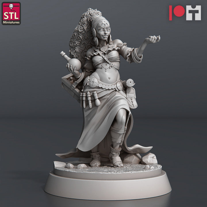 Dungeons & Dragons - STL Miniatures - Potion Vendor Set