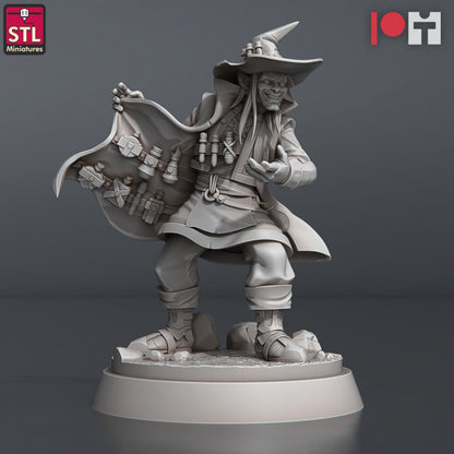 Dungeons & Dragons - STL Miniatures - Potion Vendor Set