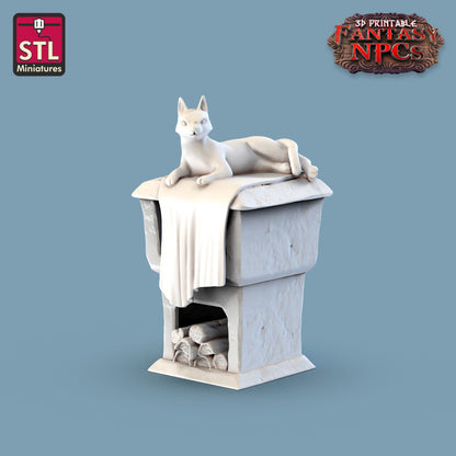 Dungeons & Dragons - STL Miniatures - Potter Set