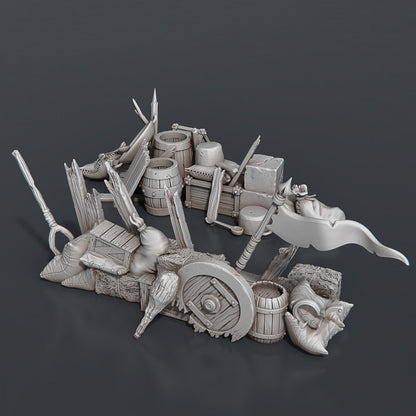 Dungeons & Dragons - STL Miniatures - Riot Set