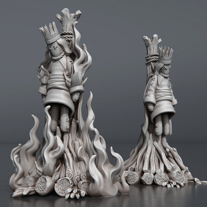 Dungeons & Dragons - STL Miniatures - Riot Set