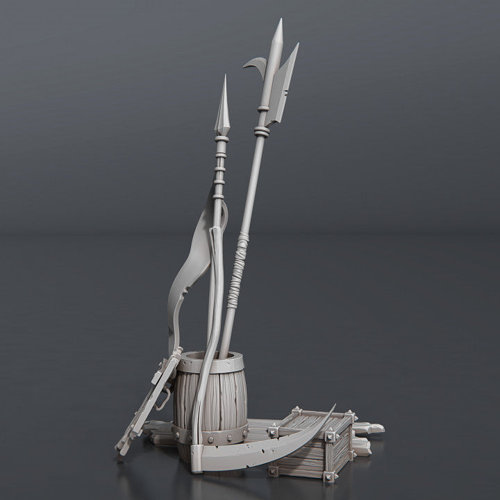 Dungeons & Dragons - STL Miniatures - Riot Set