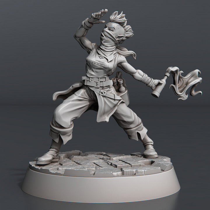 Dungeons & Dragons - STL Miniatures - Riot Set