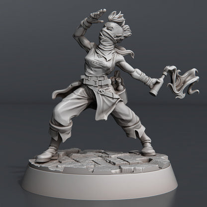 Dungeons & Dragons - STL Miniatures - Riot Set