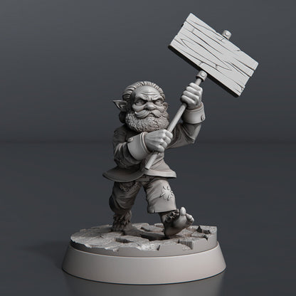 Dungeons & Dragons - STL Miniatures - Riot Set