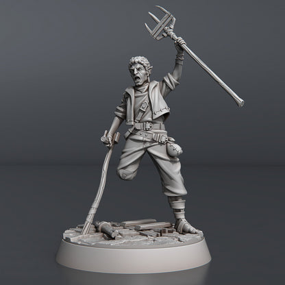 Dungeons & Dragons - STL Miniatures - Riot Set