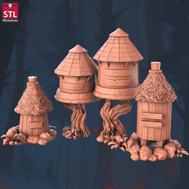 Dungeons & Dragons - STL Miniatures - Beekeepers Set