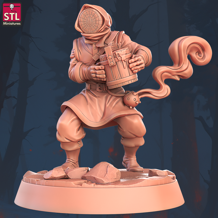 Dungeons & Dragons - STL Miniatures - Beekeepers Set
