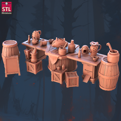 Dungeons & Dragons - STL Miniatures - Beekeepers Set
