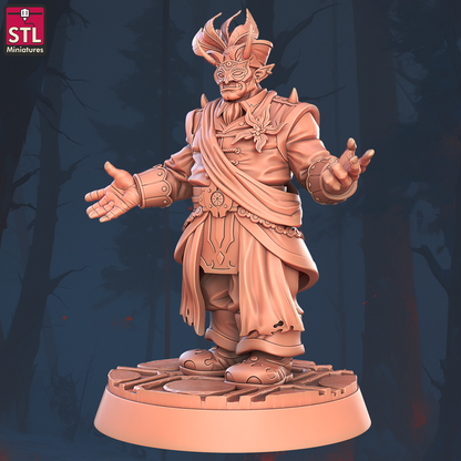 Dungeons & Dragons - STL Miniatures - Masquerade Vetenian Carnival Set