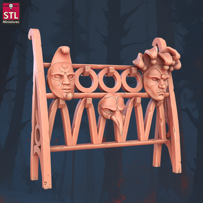 Dungeons & Dragons - STL Miniatures - Masquerade Vetenian Carnival Set