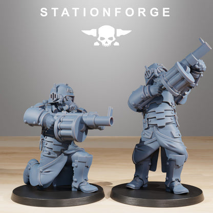 Wargames - Stationforge - GrimGuard - Tinkers 2.0 Squad (10 Figurer)