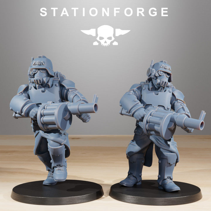 Wargames - Stationforge - GrimGuard - Tinkers 2.0 Squad (10 Figurer)