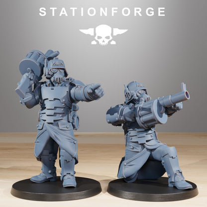 Wargames - Stationforge - GrimGuard - Tinkers 2.0 Squad (10 Figurer)