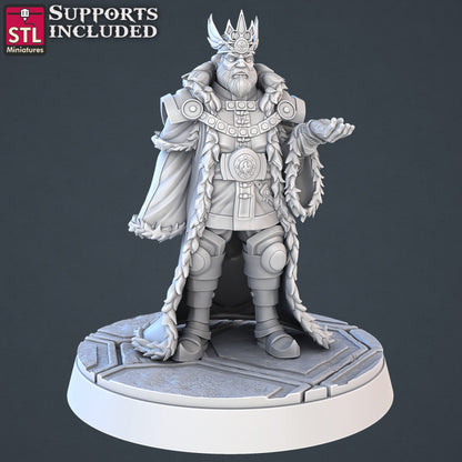 Dungeons & Dragons - STL Miniatures - Royal Court Set