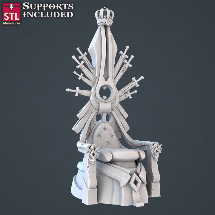 Dungeons & Dragons - STL Miniatures - Royal Court Set