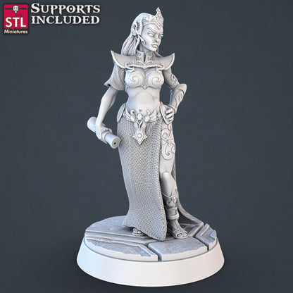 Dungeons & Dragons - STL Miniatures - Royal Court Set
