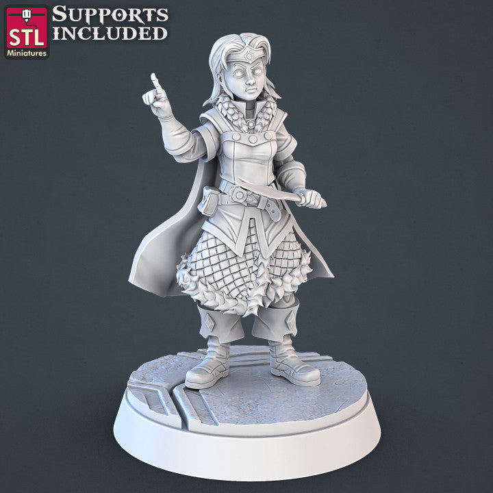 Dungeons & Dragons - STL Miniatures - Royal Court Set