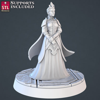 Dungeons & Dragons - STL Miniatures - Royal Court Set