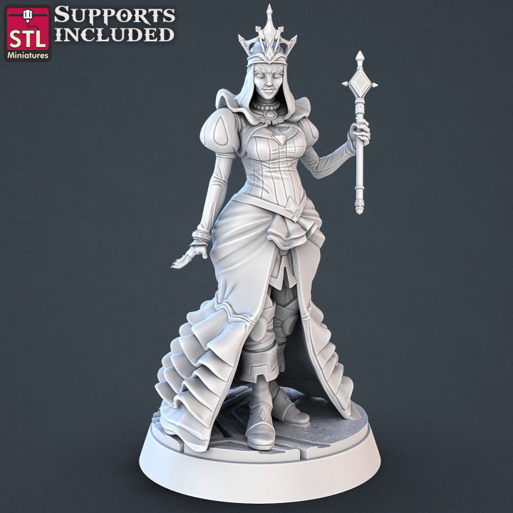 Dungeons & Dragons - STL Miniatures - Royal Court Set